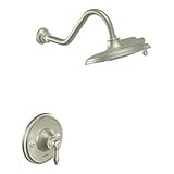 Moen TS32102NHBN Single Handle Shower Trim Kit with No Head, Brushed Nickel by Moen