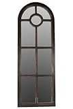 Benzara Classical Wooden Wall Decor with Glass Pane Effect Black [並行輸入品]