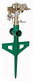 Dramm 15064 ColorStorm Premium 6-Inch Metal Stake Impulse Sprinkler, Green [並行輸入品]