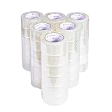 梱包テープ 48mm×100m 厚さ0.065mm 透明 OPPテープ 粘着 引越し 宅急便 梱包資材 (36巻セット)