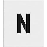 アイマーク:IM ステンシル N 文字サイズ150×95mm AST-N15095 型式:AST-N15095