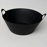 PARTY TUB PLASTIC BLACK 8 GALLONS W/HANDLES, Case by DollarItemDirect