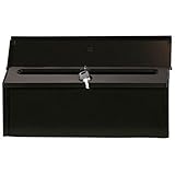 Gibraltar CMHK0B04 Castleton Locking Wall Mount Mailbox in Black [並行輸入品]