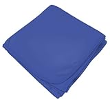 SheetWorld RB2236-FS21 RB2236-FS21 Flannel Receiving Blanket - - Royal Blue - Made In USA by sheetwo