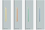 UNION ユニオン ケアハンドル H2302-57-085/オレンジ+ホワイト 内/外１セット
