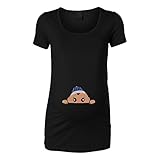 Trunk Candy Maternity SHIRT レディース US サイズ: Large カラー: ブラック