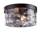 Artistic Lighting 42253/2 Grand Aisle 2-Light Outdoor Flush Mount In Hazelnut Bronze [並行輸入品]