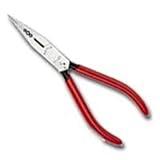 Knipex 1302620 Electricians' Pliers - 4-In-1 with Comfort Grip Awg 10,12,14, 6.25 Inch [並行輸入品]