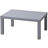 山善(YAMAZEN) ローテーブル ライトグレー (幅75×奥行50) 長方形 ET-7550(LGY)