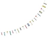 パーティーシーンに飾って活躍 丸和貿易 メリーハウス リボンガーランド 400631001