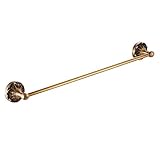 ライデンアンティーク真鍮バスルームアクセサリーシングルタオルバータオルホルダータオルハンガータオルオーガナイザー