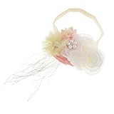 Baoblaze 子供　ヘッドウエア　ヘアバンド　カチューシャ　弾性バンド　女の子　花のヘアアクセサリ