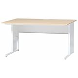 平机　幅1400×奥行700×高700　GD-557N　オフィスデスク　事務机　ワークデスク　幅1400タイプ (NA：ナチュラル)