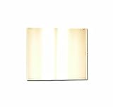 Sellstrom 18511 Gold Coated Polycarbonate Passive Welding Filter Plate, Shade 11, 4-1/4 Length x 2 W