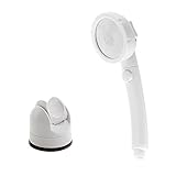 OBEST シャワーヘッド 3段階モード調節 ストップボタン付き バス用品 節水 軽量 極細水流 低水圧増圧 国際汎用基準G1/2 工具不要 取付簡単