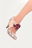 Banned Apparel - Nude Marybeth Vintage Classy Heels 6