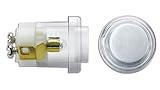 broan-nutone pb18whcl Unlightedラウンドドアチャイム有線プッシュボタン 1 Pack PB18WHCL 1