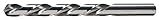 Cle-Line C18411 General Purpose Left-Hand Jobber Length Drill, High Speed Steel, Bright Finish, Stra