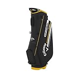 Callaway Golf CHEV スタンドバッグ (ブラック/ゴールデンロッド)