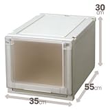 収納ボックス/衣装ケース 『Fits フィッツユニットケース』 幅35cm×高さ30cm 日本製
