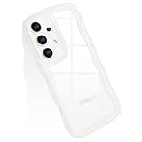 JOOBOY スマホケース 対応 Galaxy A53 SC-53C | SCG15 ケース クリア 全透明 かわいい tpuソフトケース 薄型 軽量 傷防止背面 滑り止め 指紋防止 ストラップホール付き ギャラクシー A53 携帯電話ケース (クリア, Galaxy A53)