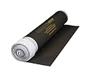 Black Jack 100 sq. ft., 28 ft. x 43 in. x 2.5 mm Roll of 2-in-1 Premium Laminate and Engineered Wood