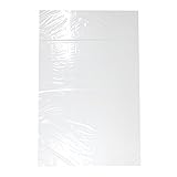 アクリサンデー PPクラフトシート(発泡タイプ) 200mm×300mm 板厚 5mm 白 HP1 シロ SS 5