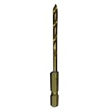 FIRST チタンコート六角軸鉄鋼用ドリル5本組 3.8mm mm2138-38 (金属・金工)