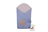 BlueberryShop Classic Waffle Swaddle Blanket, Wrap, Duvet for Newborn Baby, 100% Cotton, Baby Shower