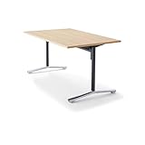 コクヨ   ミーティングテーブル DAYS OFFICE FLIP TOP XY-TFT158FPMC1 幅150×奥行80CM 天板グレイント