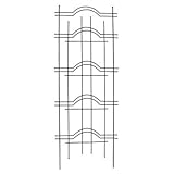 Austram-グリフィスクリークにトレリス24 11062422ニューポートの波をデザイン。のx 72インチLeatheブラック