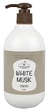 ホワイトムスク ボディミルク400ml 弱酸性 ボタニカルエキス配合 日本製 MADE IN JAPAN 香り ヴィーナス white musk ボディローション 保湿