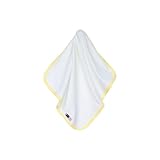 BonnBonn Baby Antimicrobial Wicking Burp Cloth/Tiny Blanket - Yellow, 17 x 17 by BonnBonn Baby