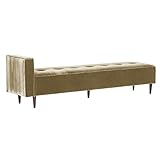 arne ベンチソファ 背もたれ無し ベンチチェアー 長椅子 片肘付き イス ダイニング 2～3人掛け 布張り Baggy SA 2×8 V-1017 ベージュ