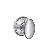 Schlage F170SIE626 Satin Chrome Siena Siena Single Dummy Door Knob by Schalge