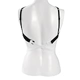 背中空き　ブラジャー調整ホック　ドレス用クロス延長ブラホック　ドレスブラストラップ