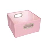 JJ Cole Heather Storage Box, Pink, 6.5" by JJ Cole [並行輸入品]