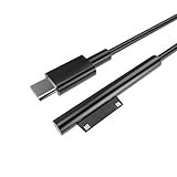TRkin Surface充電ケーブル PD急速充電【15V/3A 45 W以上のPD充電器が必要】 USB-C充電ケーブル 充電用にType-c電源配信に接続します マイクロソフト Surface Pro 11/10/7/6/5/4/3/Surface Go1/2/3 Surface Laptop 1/2/3/4 Sruface Book など対応 1.8m