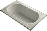KOHLER K-1417-G9 Memoirs 72-Inch X 42-Inch Drop-In Bath, Sandbar [並行輸入品]
