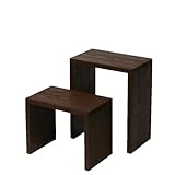 Welcome wood ウッドステージWSW452MH-CB　２段ワイドタイプ　 色はカフェブラウン（ＣＢ）　　【完成品】　組み立てる必要なし。  個別に移動できるのでとっても便利。