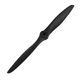 Aexit RC飛行機のための黒いプラスチック製のエンジンプロペラプロペラ9インチx 6インチ(Hélice de propulseur en plastique noire de 9 po x 6 po pour avion RC