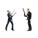 クラシック 1/64 スケールFigure ターミネーター T800 T1000 塗装レジンフィギュア ジオラマ シミュレーションミニチュアモデルホビーコレクション (T800とT1000B)