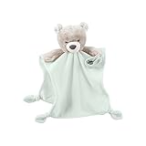 Carter 's Baby Plush Cuddle Bear RattleセキュリティブランケットPaciホルダー