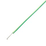 協和ハーモネット UL耐熱ビニル絶縁電線 緑/黄(ストレート)UL1015 AWG14 10m<GR/YL>