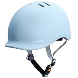 PROVROS(プロブロス) ヘルメット 自転車用 子供 大人 兼用 SG規格 マグネットバックル マット サイズ調整 超軽量 キッズ レディース メンズ PKH-001 (マットネイビーブルーL)