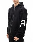 (ルーカ)RVCA 2024 メンズ FAKE ZIP HD パーカー BLK 【2024年秋冬モデル】 BLK XL