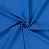 KIYOHARA カラーブロード 生地 無地 25 青 約108cm×1.5Mカット 綿100% 64500-150