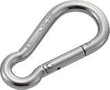 TRUSCO(トラスコ) ステンレススナップフック B型 線径Φ4X開口7mm TSF4B