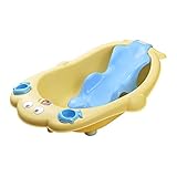 赤ちゃん 子供 大きなサイズ クジラ バスタブ バスタブ付き 人間工学に基づいた設計 リアルタイム 水温測定 バスタブ,Yellow