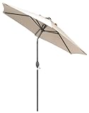 タカショー アルミパラソル ベージュ 2.5mCT